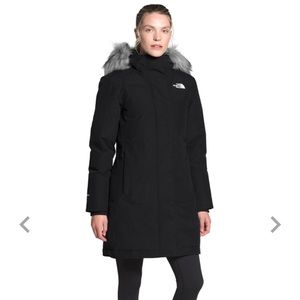 North Face Arctic Parka - XS - Black with Fur Hood